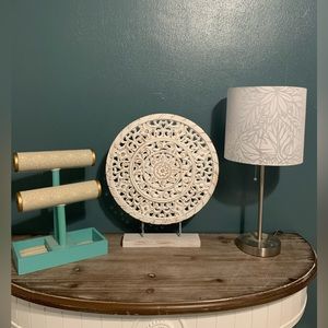 Jewelry stand, boho decoration, cute lamp